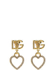 Dolce & Gabbana Gold Brass Earrings