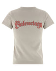 Balenciaga Gray Cotton T-Shirt