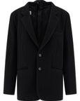 MM6 Maison Margiela Black Virgin Wool Blazer