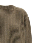 MM6 Maison Margiela Beige Virgin Wool Short Dress