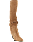 Jimmy Choo Beige Leather Over The Knee