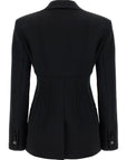 Max Mara Black Viscose Blazer