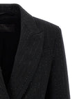 Max Mara Black Virgin Wool Blazer
