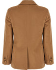 Max Mara Beige Wool Blazer