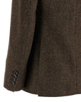 Max Mara Brown Virgin Wool Blazer