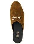 Gucci Brown Calfskin Mules