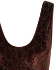 Gucci Brown Polyamide Bodysuit