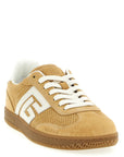 Balmain Beige Calfskin Low Top Sneakers