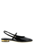 Tod's Black Calfskin Ballet Flats