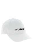 PINKO White Cotton Cap (Baseball Hat)