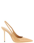 Paris Texas Beige Calfskin High Heel Pumps