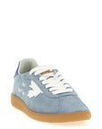 Dsquared² Blue Calfskin Low Top Sneakers