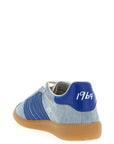 Dsquared² Blue Calfskin Low Top Sneakers