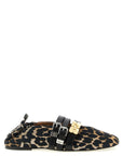Ganni Multicolor Cotton Ballet Flats