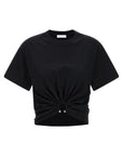 Paco Rabanne Black Cotton T-Shirt