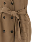 Elisabetta Franchi Beige Viscose Short Dress