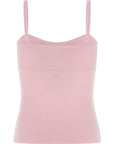 Max Mara Multicolor Virgin Wool Sleeveles T-Shirt