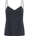 Max Mara Gray Silk Sleeveles T-Shirt