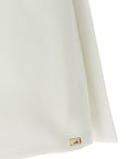 Elisabetta Franchi White Polyester Short Dress