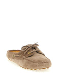 Tod's Beige Calfskin Flats