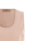 Twinset Multicolor Cotton Sleeveles T-Shirt