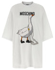 Moschino White Cotton Short Dress