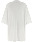Moschino White Cotton Short Dress