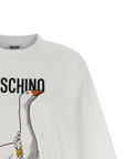 Moschino White Cotton Short Dress