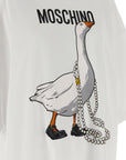 Moschino White Cotton Short Dress