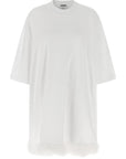 Moschino White Cotton Short Dress