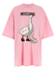 Moschino Multicolor Cotton Short Dress