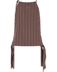 PINKO Brown Viscose Sleeveles T-Shirt