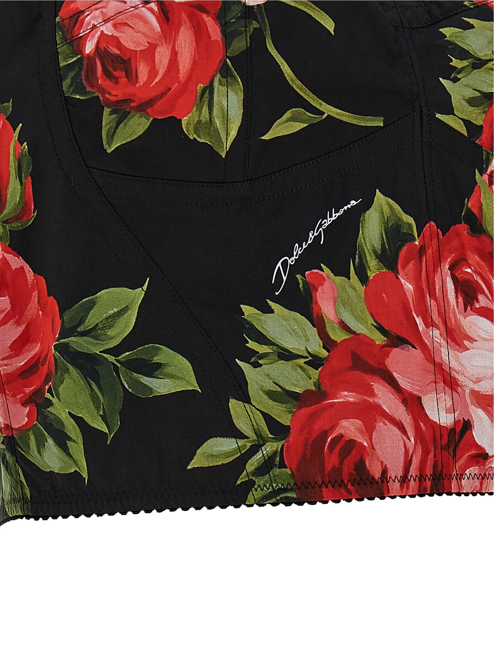 Dolce &amp; Gabbana Black Cotton Tank Tops