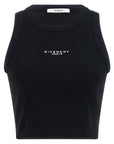 Givenchy Black Cotton Sleeveles T-Shirt