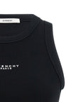 Givenchy Black Cotton Sleeveles T-Shirt