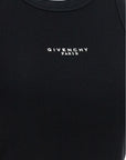 Givenchy Black Cotton Sleeveles T-Shirt