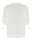 Max Mara White Polyamide T-Shirt