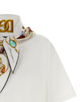 Dolce & Gabbana White Cotton T-Shirt