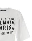 Balmain Bicolor Cotton T-Shirt