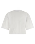 Balmain White Cotton T-Shirt