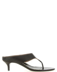Magda Butrym Brown Leather Stiletto Heel Sandals