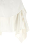Alexander McQueen White Cotton Short Dress