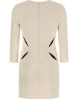 Elisabetta Franchi Bicolor Polyester Short Dress