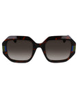 Karl Lagerfeld Brown Injected Sunglasses