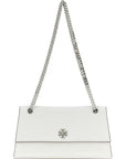 Tory Burch White Lamb Leather Shoulder Bag