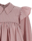 Ganni Multicolor Organic Cotton Short Dress