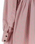 Ganni Multicolor Organic Cotton Short Dress