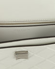 Tory Burch White Goatskin Crossbody Bag