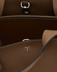 Tod's Brown Calfskin Handbag