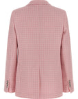 Versace Multicolor Virgin Wool Blazer